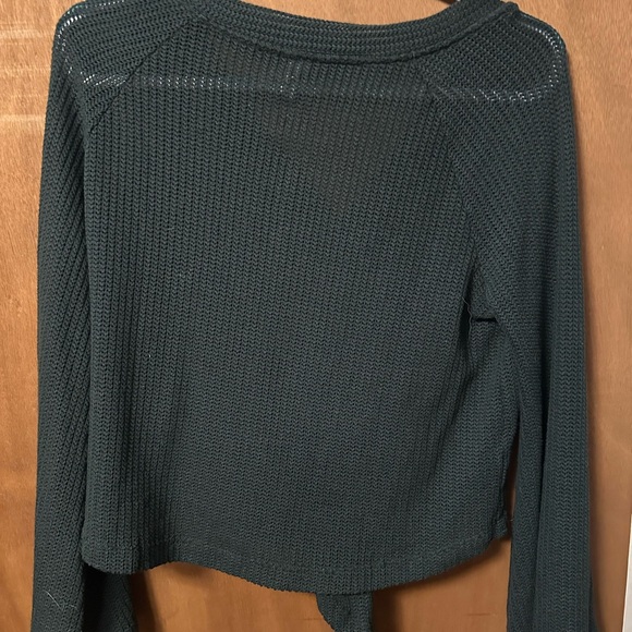 Cookies Hawaii Dark Green Mesh Sweater - Picture 2 of 3